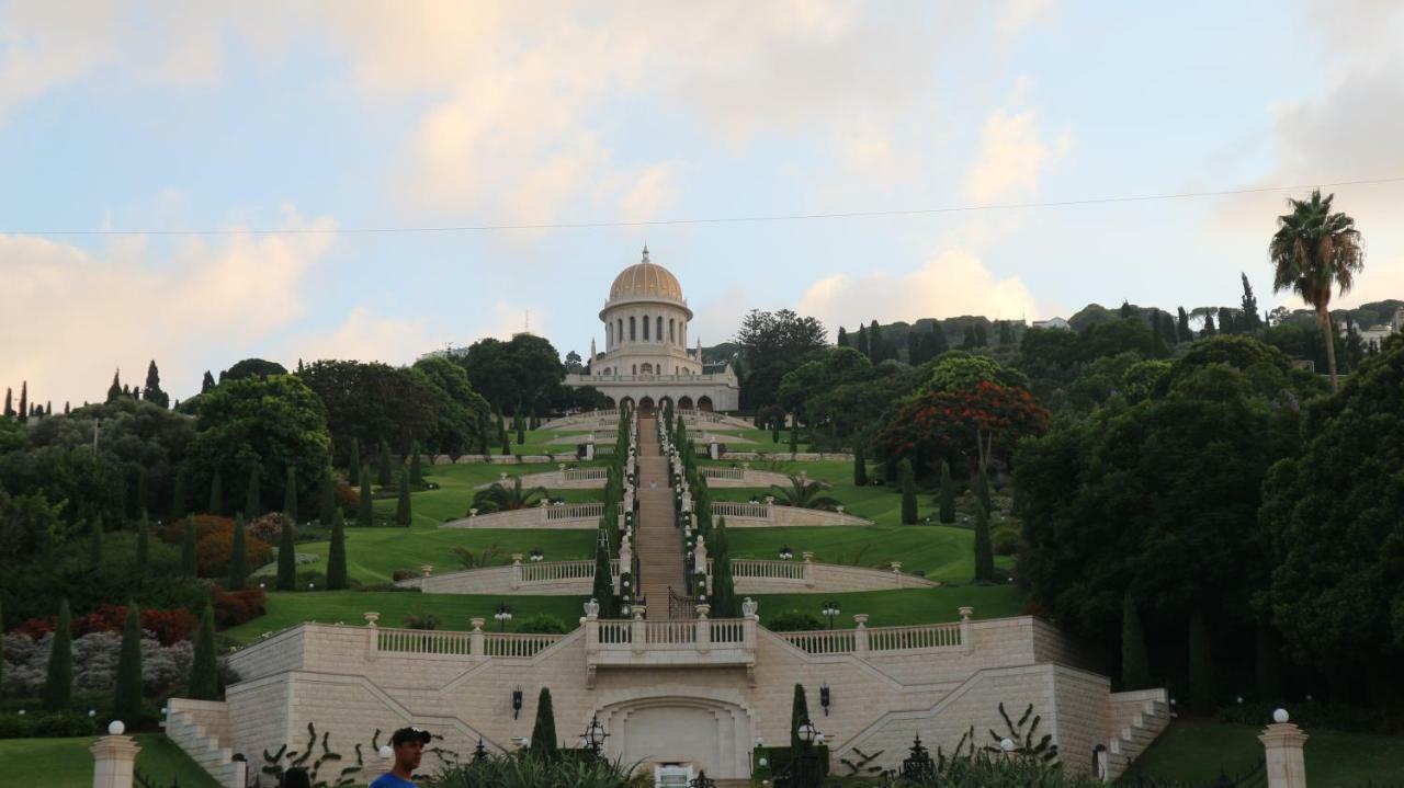 Santa maria Zimmer Bahai Gardens Hotel Haifa Bagian luar foto