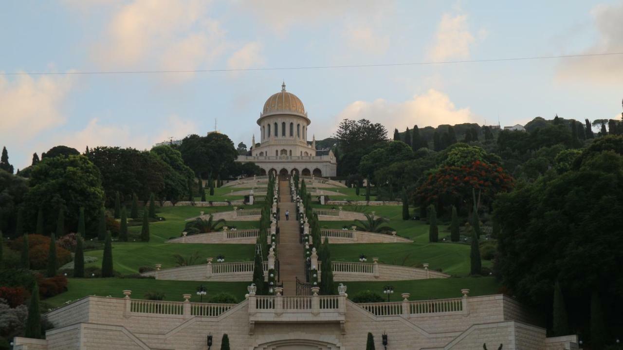 Santa maria Zimmer Bahai Gardens Hotel Haifa Bagian luar foto