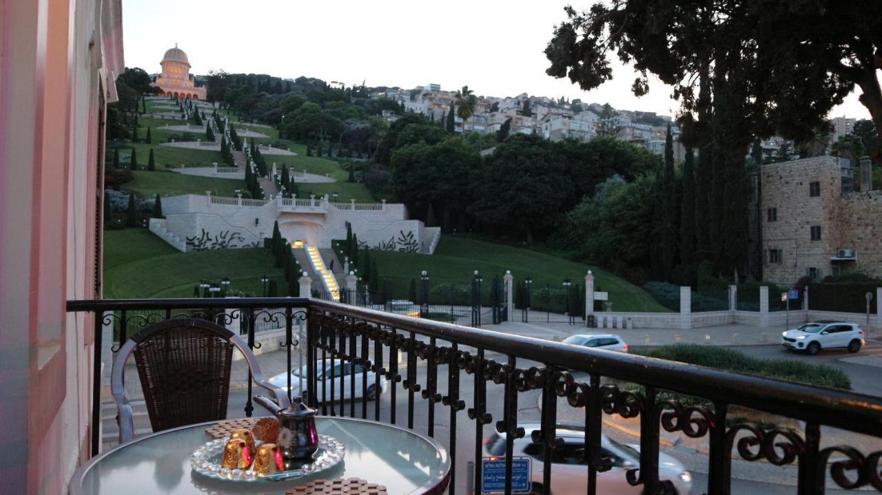 Santa maria Zimmer Bahai Gardens Hotel Haifa Bagian luar foto